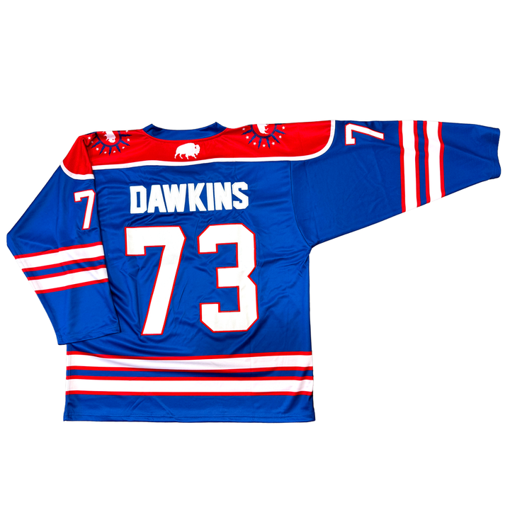 Buffalo Bolt Hockey Jersey - DAWKINS 73