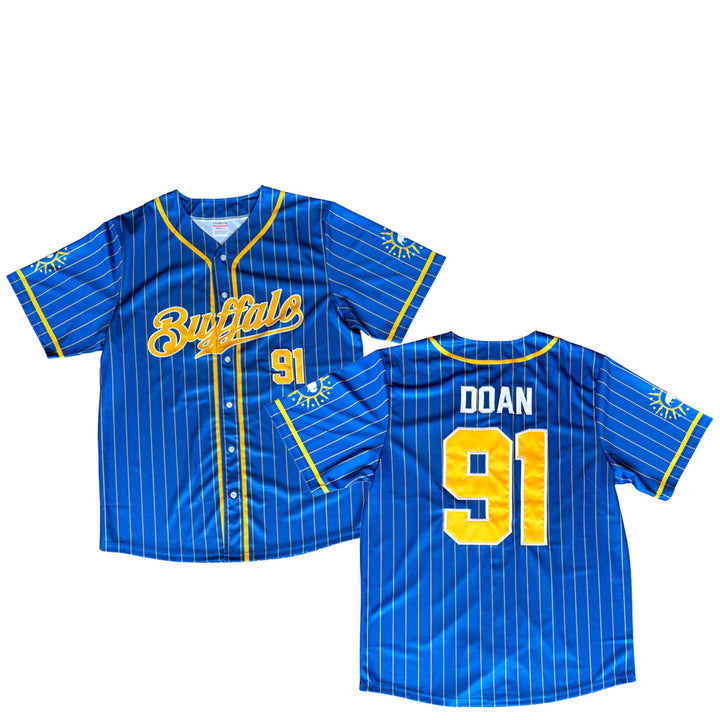 Buffalo Baseball Jersey - Doan 91 - YOUTH