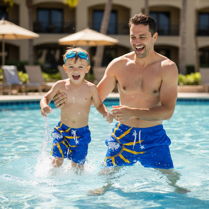 Buffalo Bolt Men's Swim Trunks