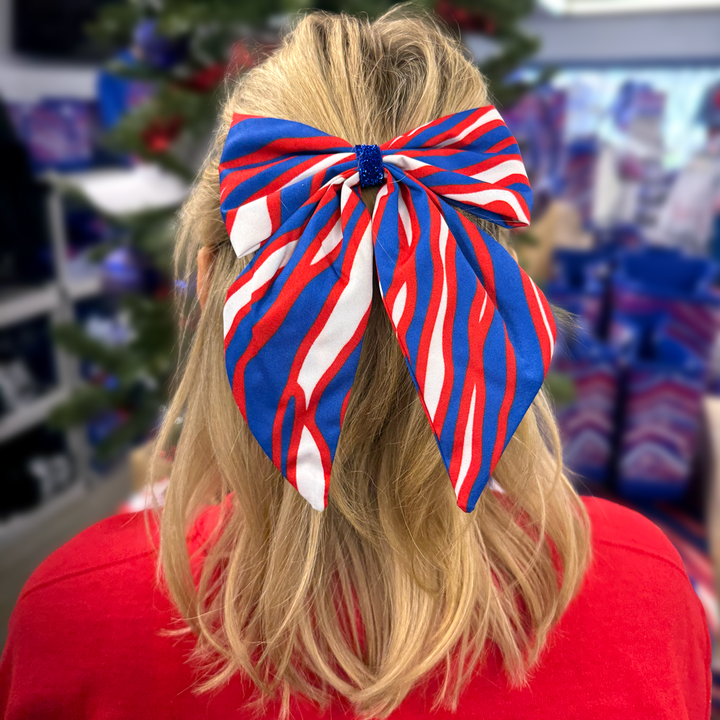 Mafia Stripes Hair Bows