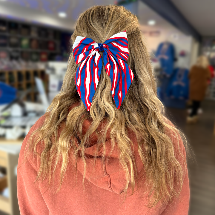 Mafia Stripes Hair Bows