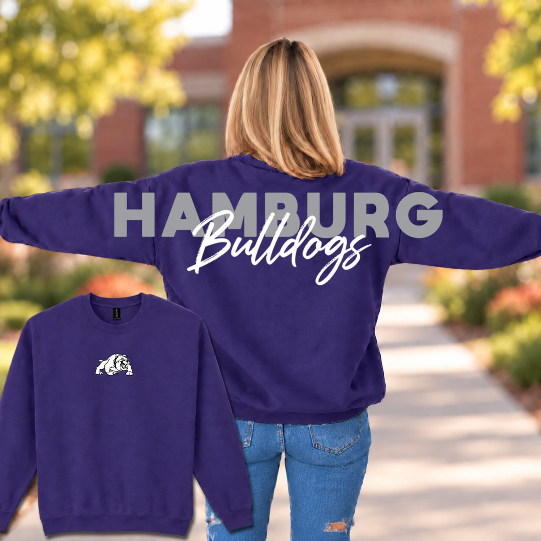 Hamburg Bulldogs Wingspan - Crewneck Sweatshirt