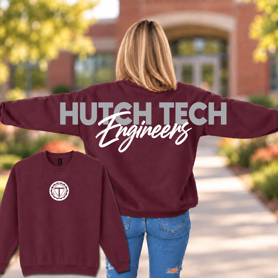 Hutch Tech Engineers Wingspan - Crewneck Sweatshirt