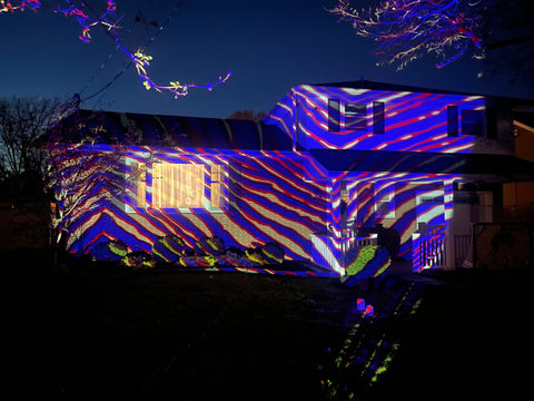 NEW - Mafia Stripes Projector