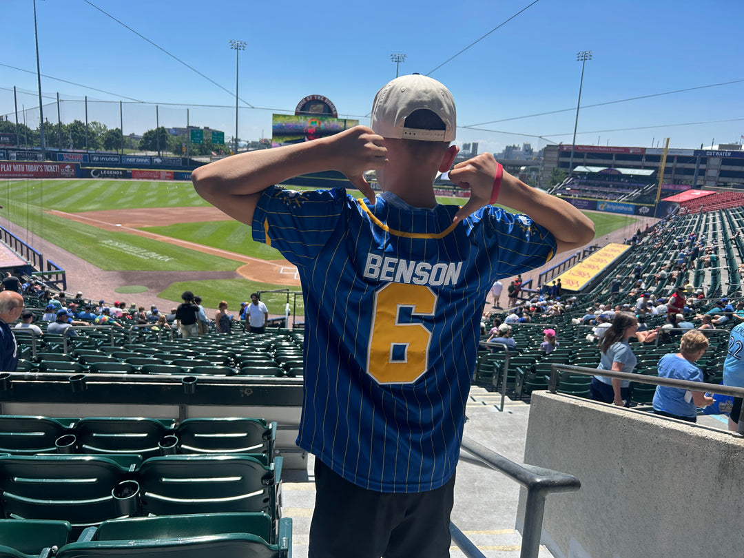 Buffalo Baseball Jersey - Benson 6 - YOUTH