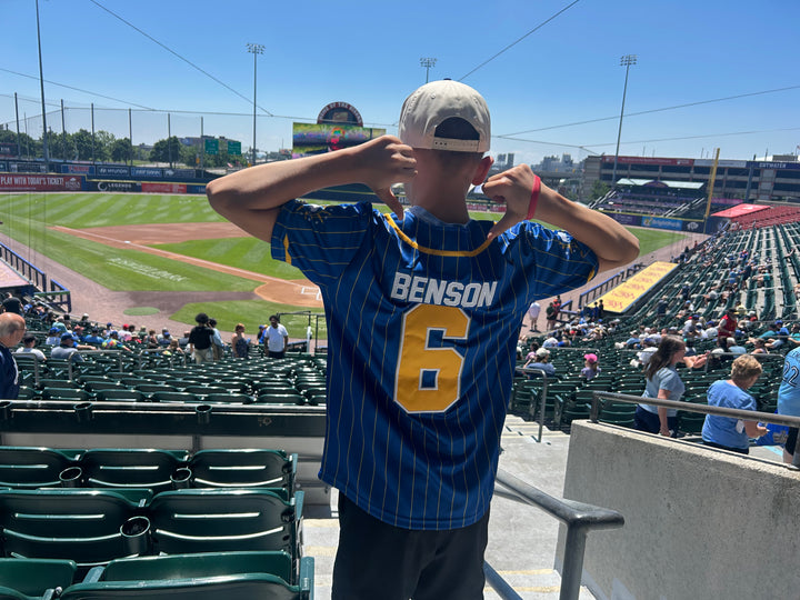 Buffalo Baseball Jersey - Benson 6 - YOUTH