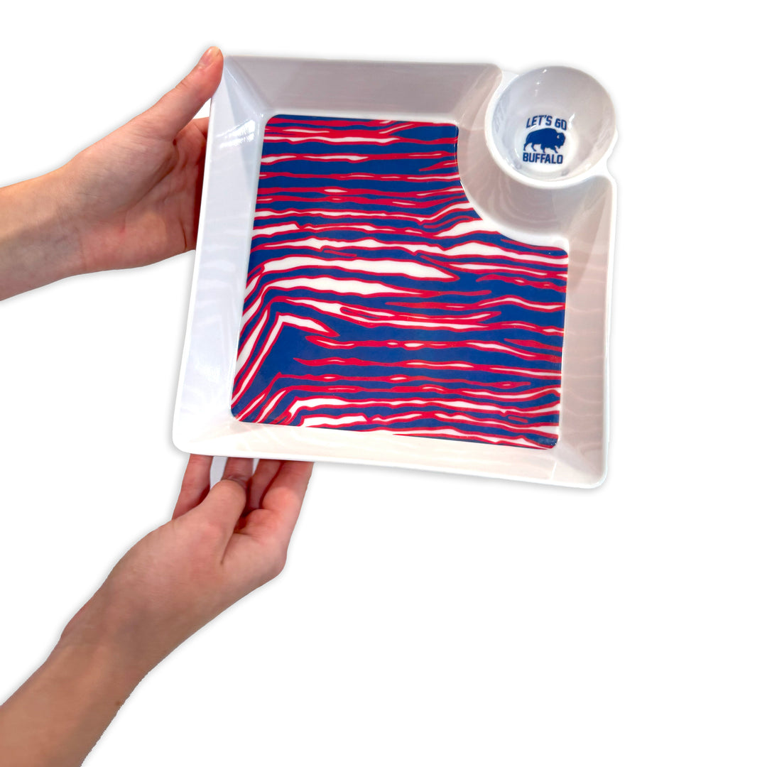 Mafia Stripes Melamine Party Plates