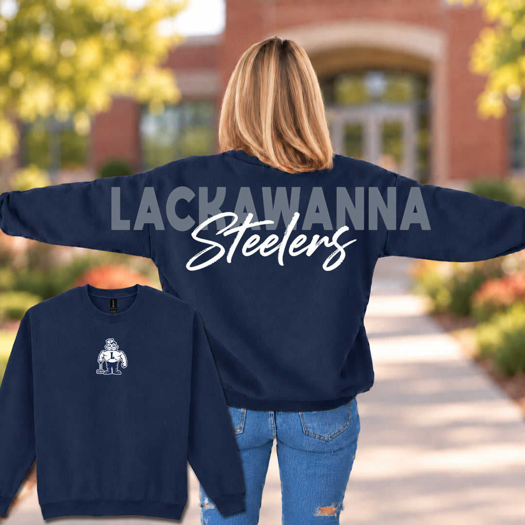 Lackawanna Steelers Wingspan - Crewneck Sweatshirt