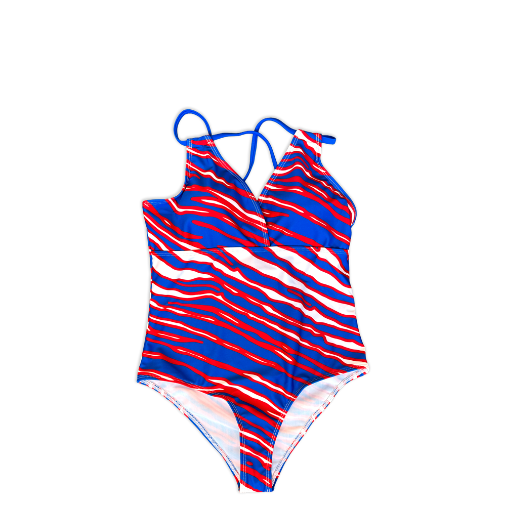 Mafia Stripes Youth Swimsuit