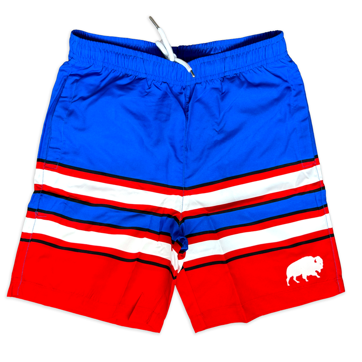Buffalo Color Block Men's Swim Trunks