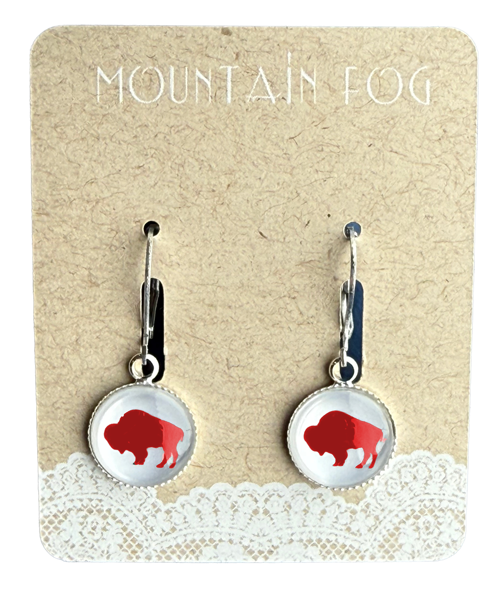 Buffalo Earrings by Mountain Fog