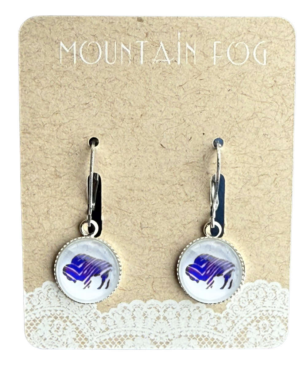 Buffalo Earrings by Mountain Fog