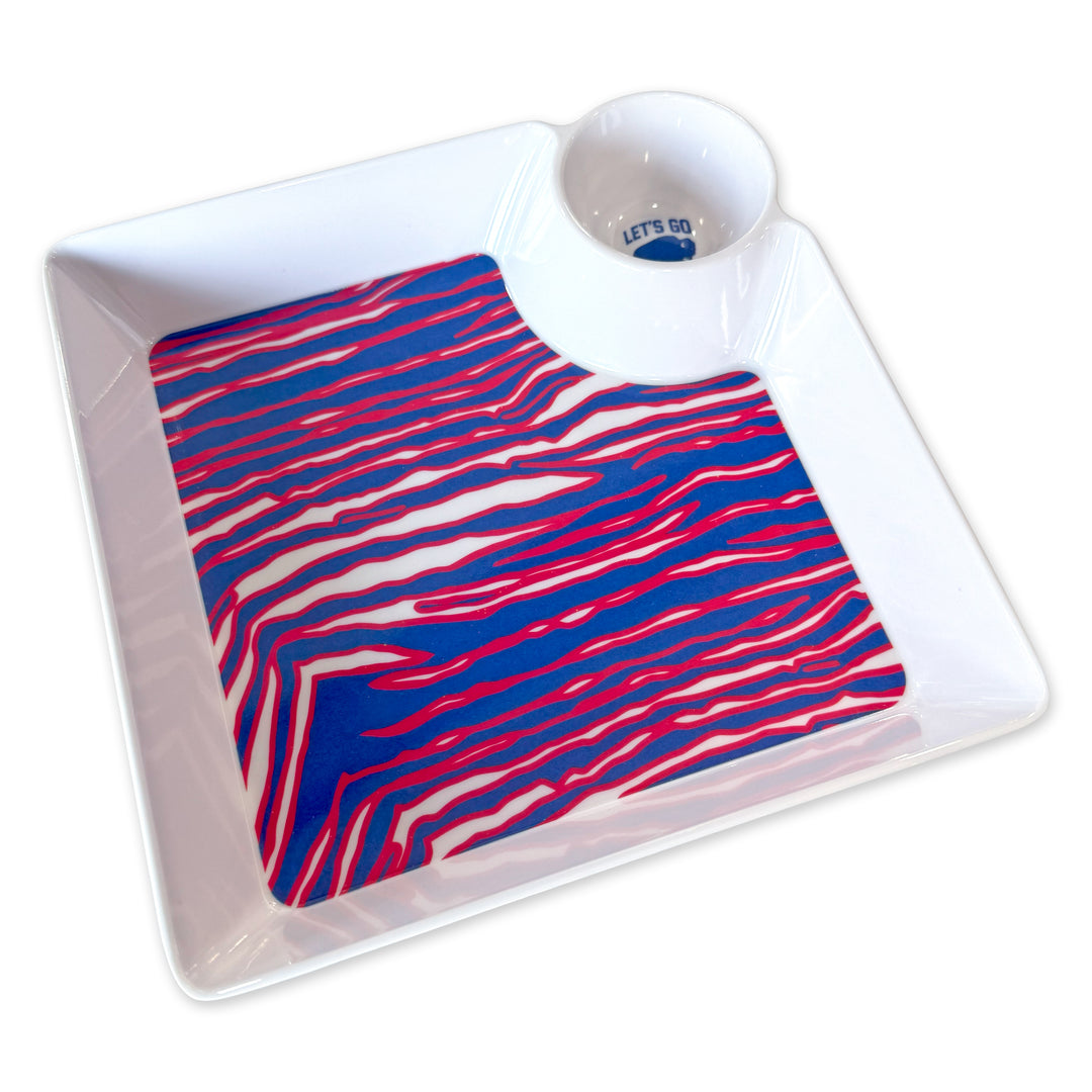 Mafia Stripes Melamine Party Plates