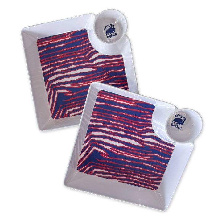 Mafia Stripes Melamine Party Plates