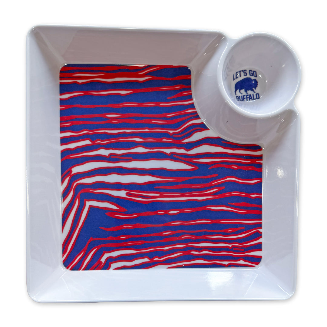 Mafia Stripes Melamine Party Plates