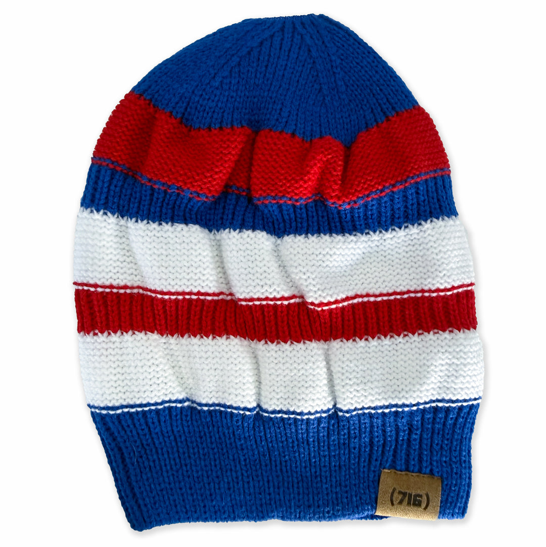 Buffalo Football Ponytail Beanie