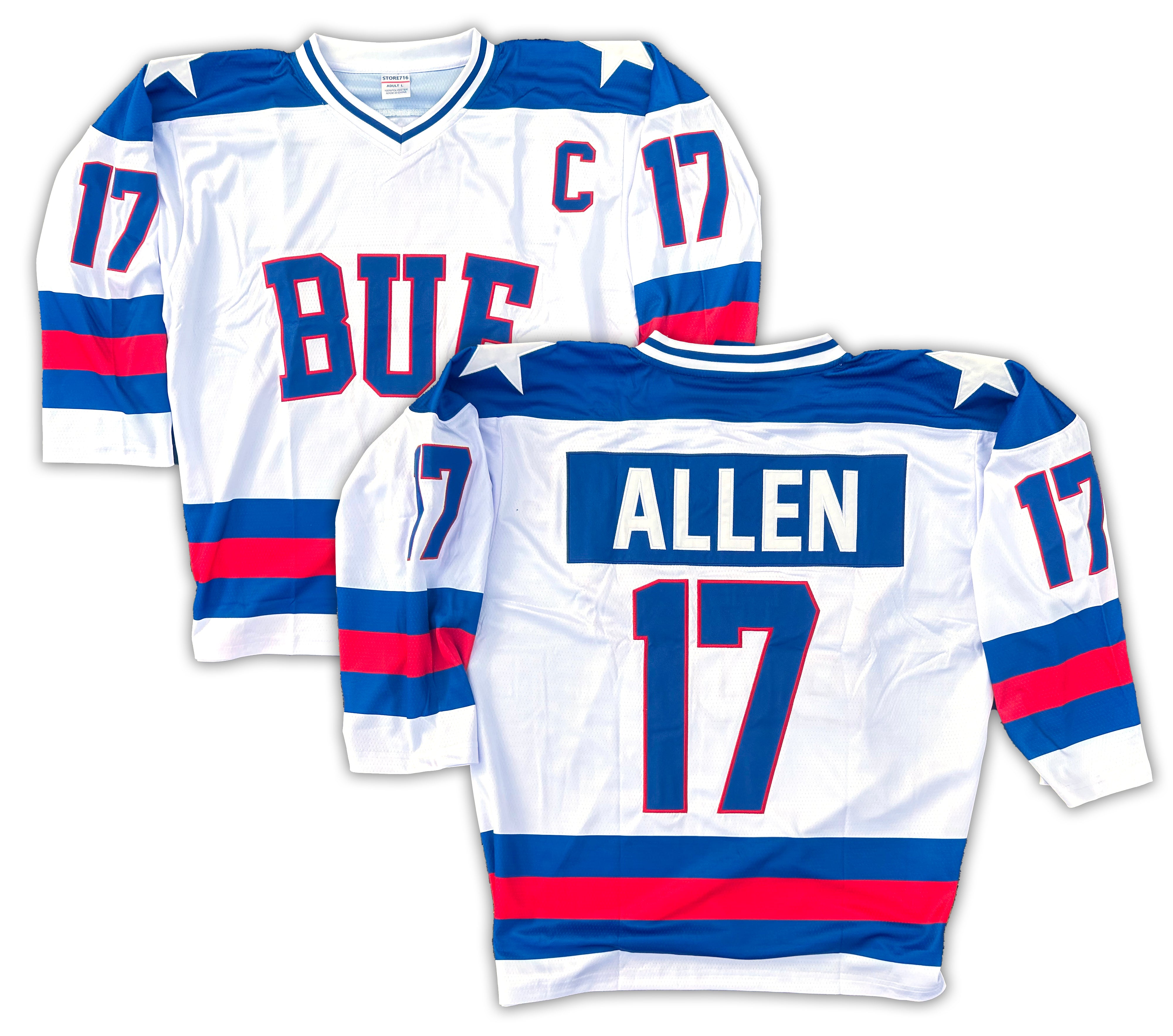USA Hockey Jersey - Buffalo Bills - Allen 17 – Store716