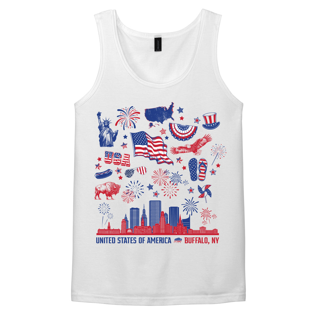 PREORDER SALE - Red, White, and Buffalo