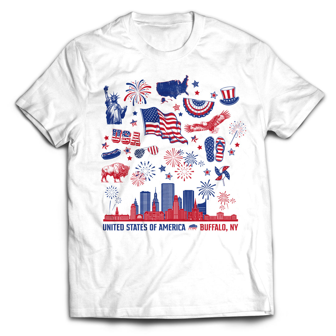 PREORDER SALE - Red, White, and Buffalo