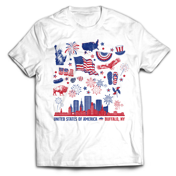 PREORDER SALE - Red, White, and Buffalo