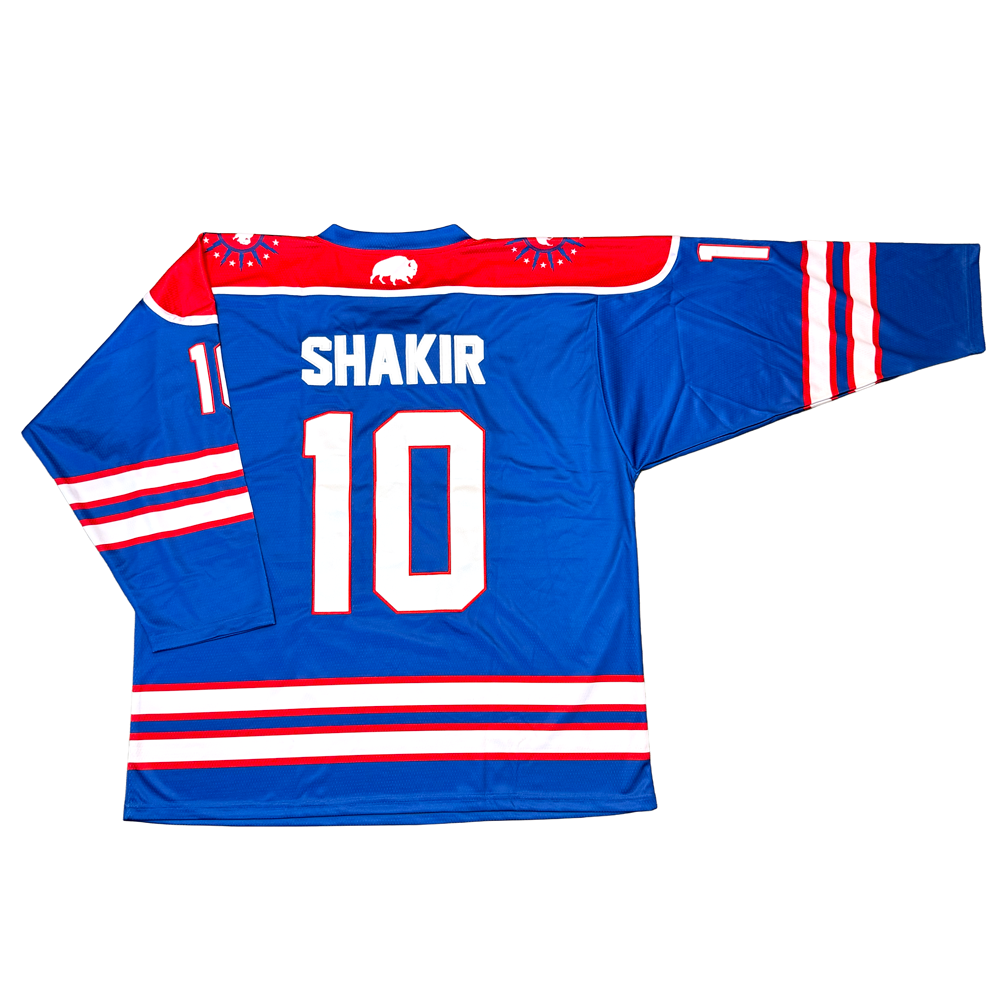 Buffalo Bolt Hockey Jersey - SHAKIR 10