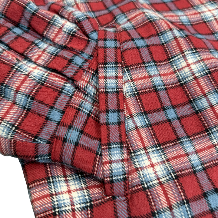 Let's Go Buffalo - Ladies Sherpa-Lined Flannel Shacket