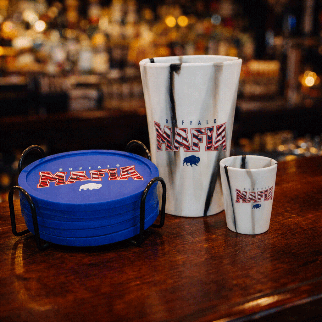 Buffalo Mafia 6 Coaster Set