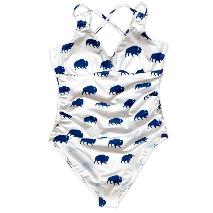White Buffalo Ladies Swimsuit