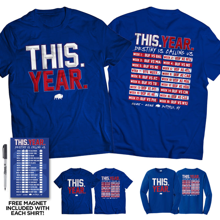 PREORDER - This Year (with FREE schedule magnet)
