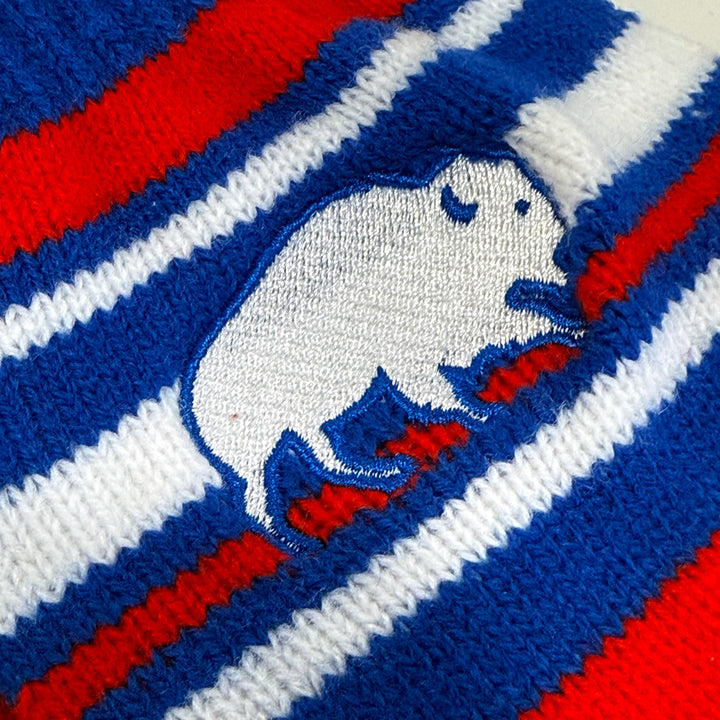 Buffalo Tri Color Knit Gloves