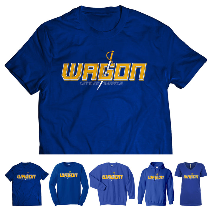 PREORDER SALE - Wagon - Blue & Gold