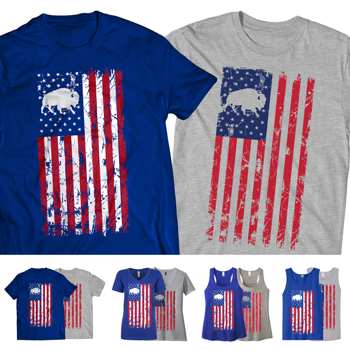 PREORDER SALE - Buffalo USA Flag
