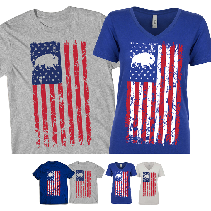 Buffalo USA Flag