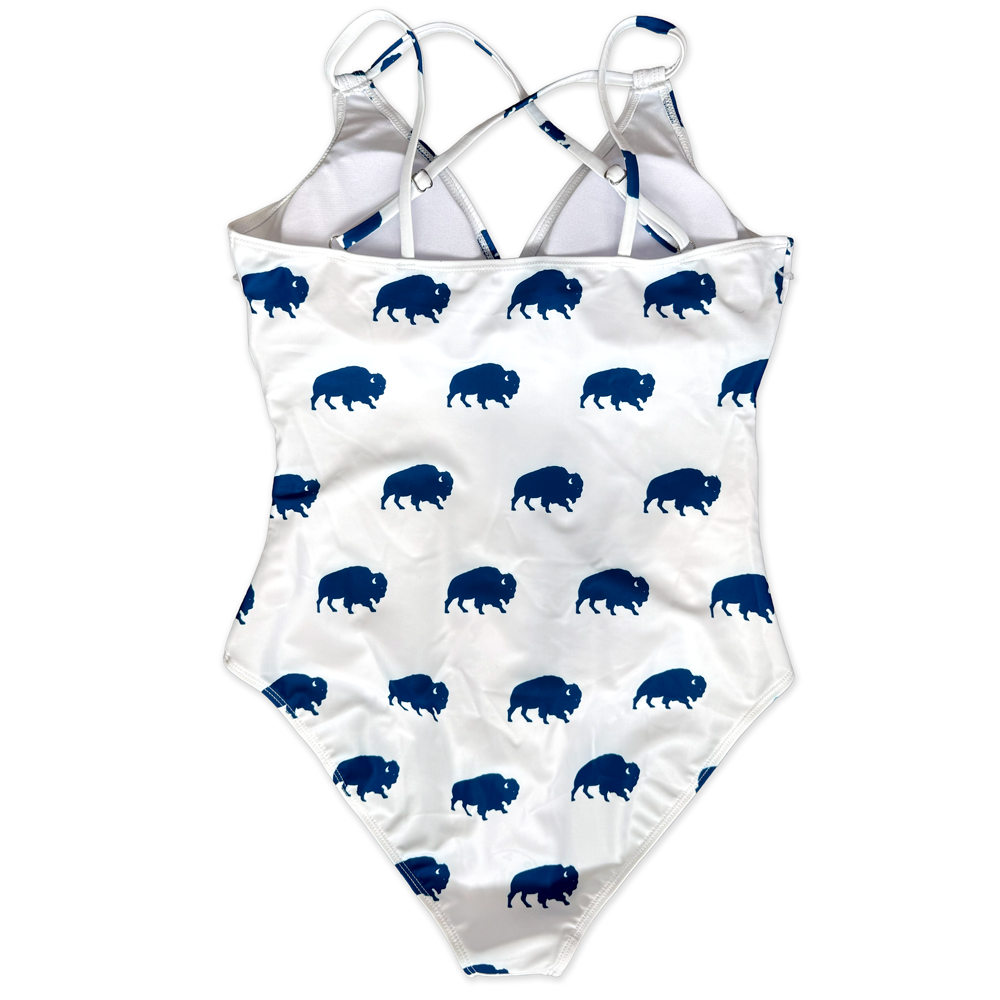White Buffalo Ladies Swimsuit