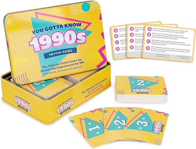 You Gotta Know the 1990s - Trivia Game
