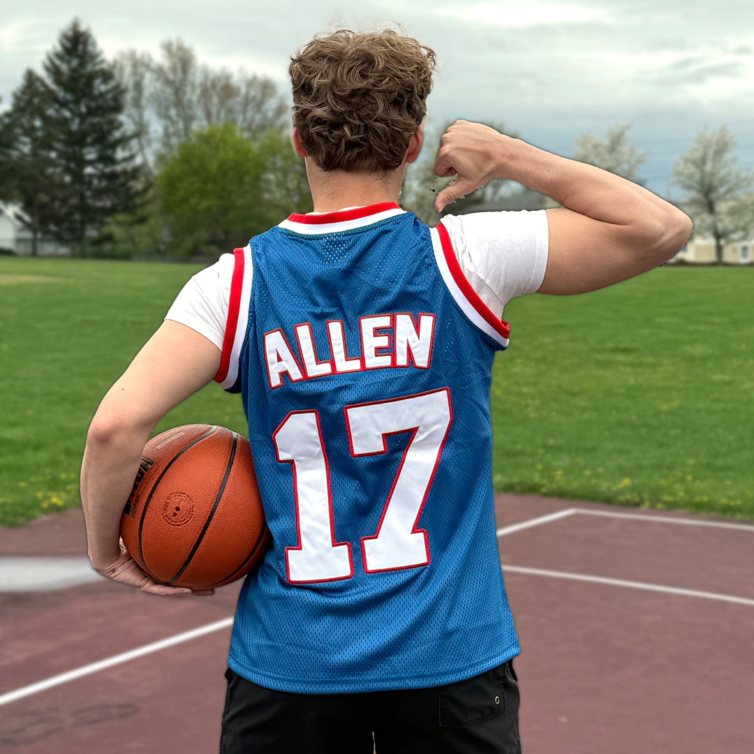 Buffalo Blue Basketball Jersey