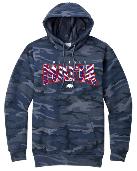 Mafia - Heathered Blue Camo Hoodie