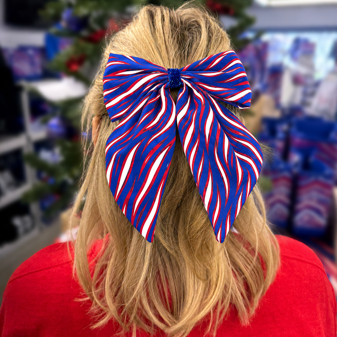 Mafia Stripes Hair Bows