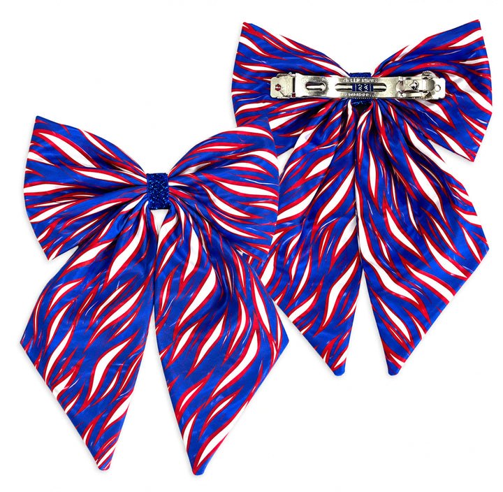 Mafia Stripes Hair Bows
