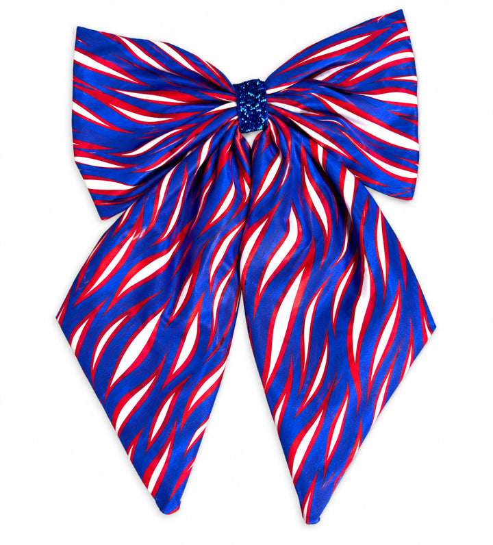 Mafia Stripes Hair Bows