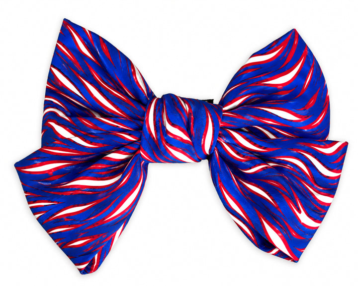 Mafia Stripes Hair Bows