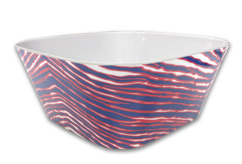 NEW - Mafia Stripes 10" Melamine Large Serving Bowl