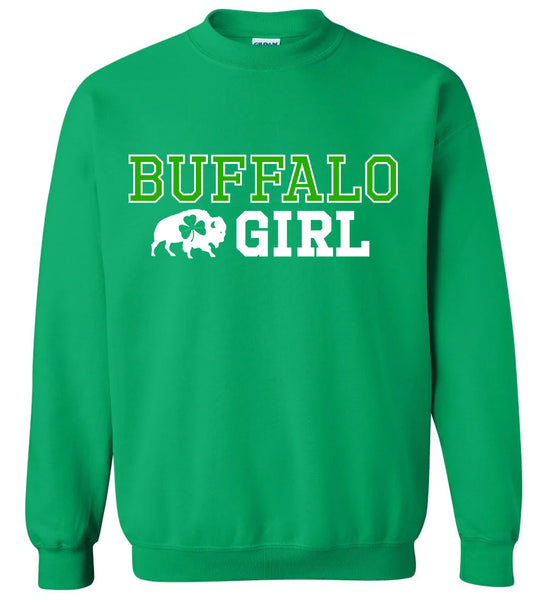 Buffalo Girl Irish - Crew neck sweatshirt