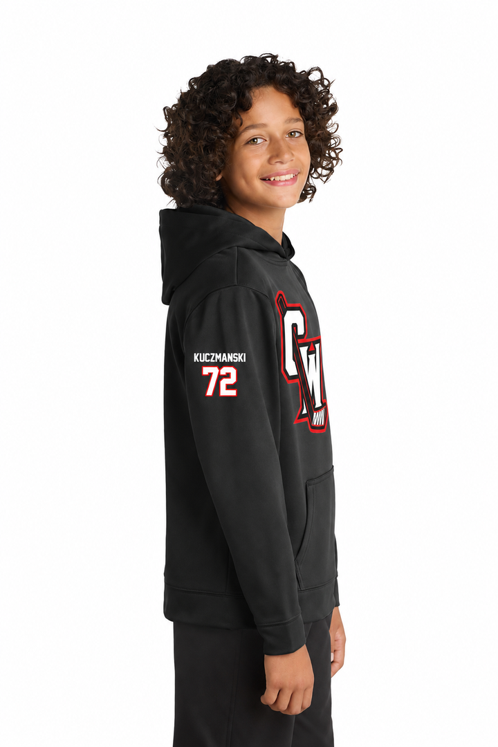 SELECT 1 PER PLAYER - Cheektowaga Warriors - Personalized - TEAM HOODIE