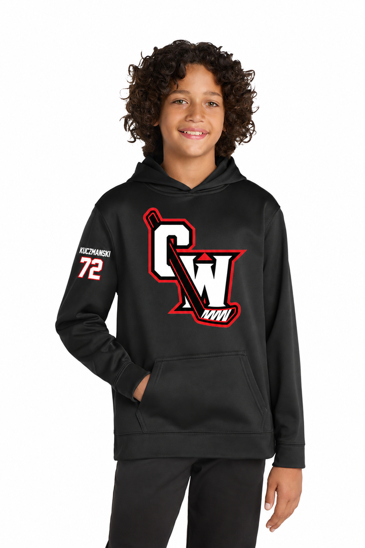 SELECT 1 PER PLAYER - Cheektowaga Warriors - Personalized - TEAM HOODIE