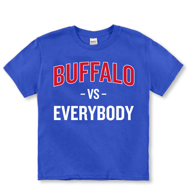 Buffalo vs Everybody - Youth Kids T shirt