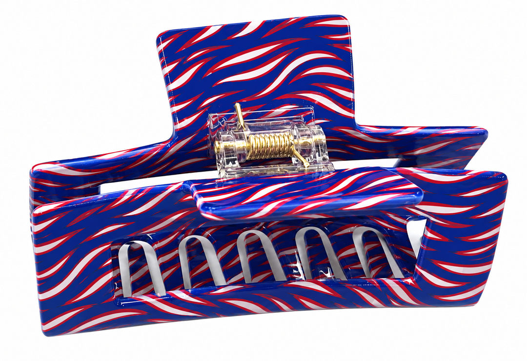 Mafia Stripes 4" Hair Clip