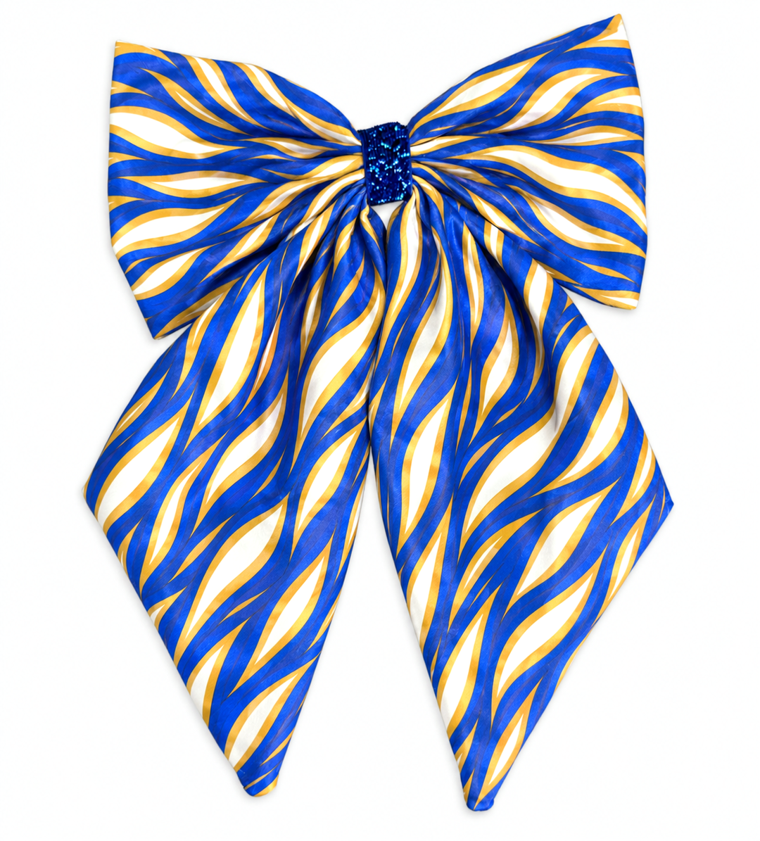 Hockey Stripes Hair Bows