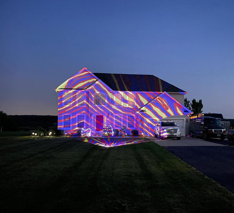NEW - Mafia Stripes Projector