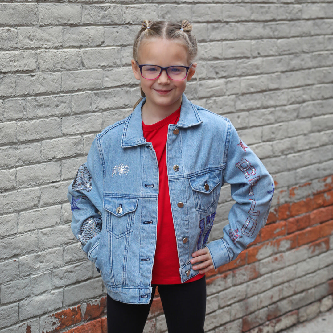 Buffalo Sparkle Denim Jacket - YOUTH